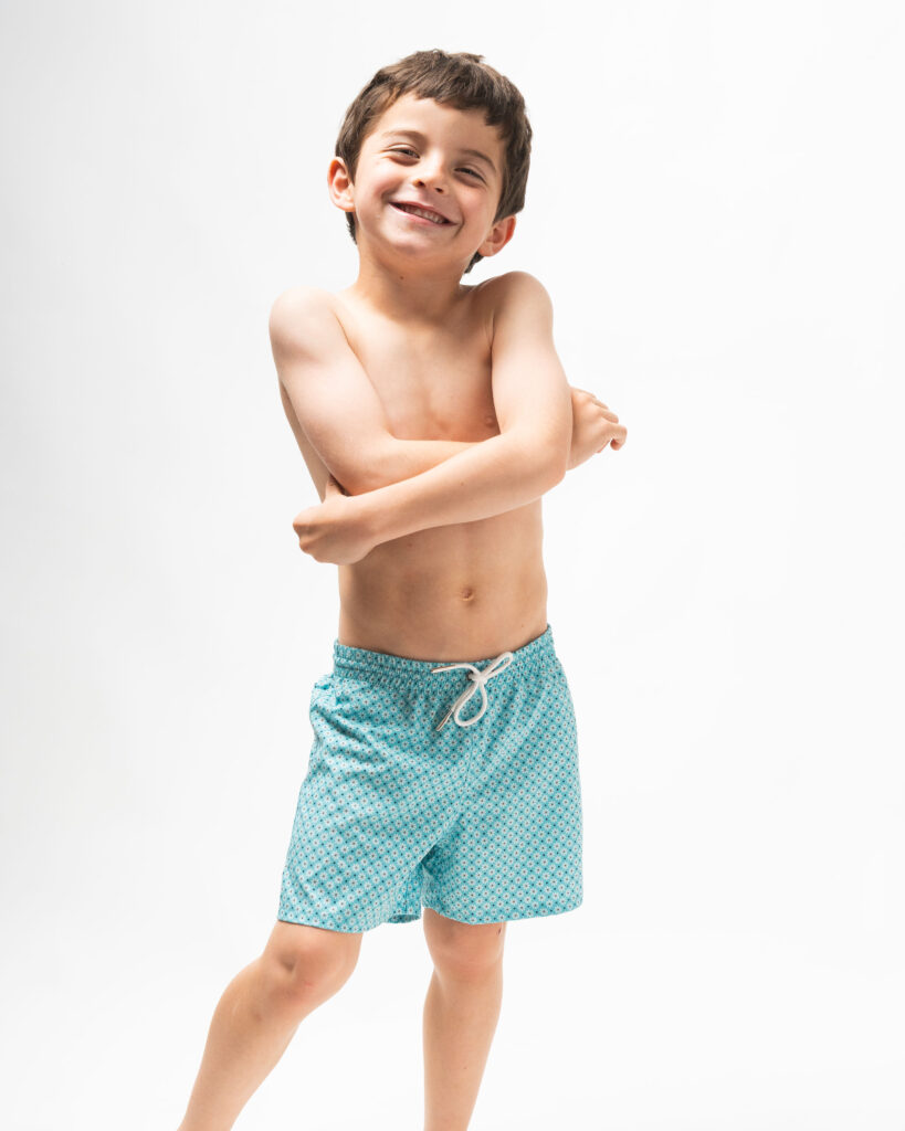 TURQUOISE LITTLE FLOWERS REGULAR