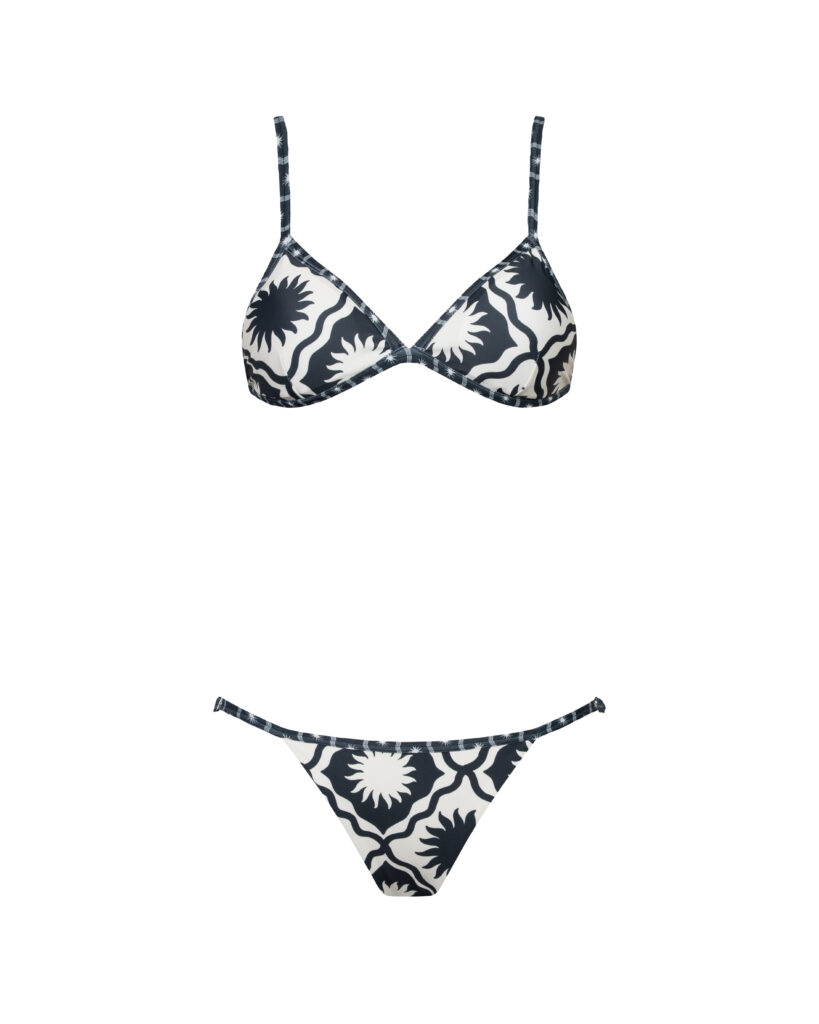 BIKINI GIGI REVERSIBLE NEGRO MINI SOL