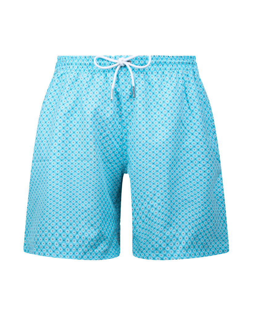 TURQUOISE LITTLE FLOWERS REGULAR