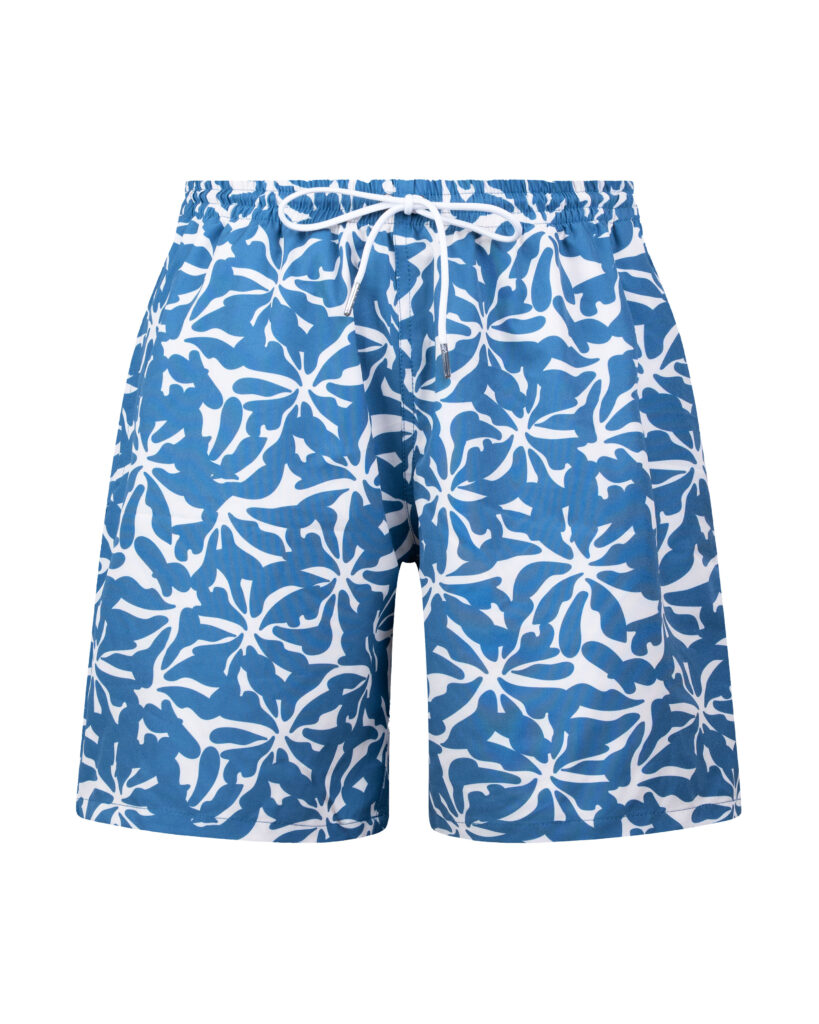 BEIGE BLUE FLOWERS REGULAR