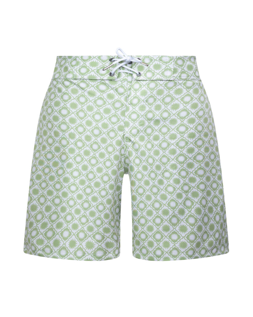 GREEN RETRO STARS WAISTBAND