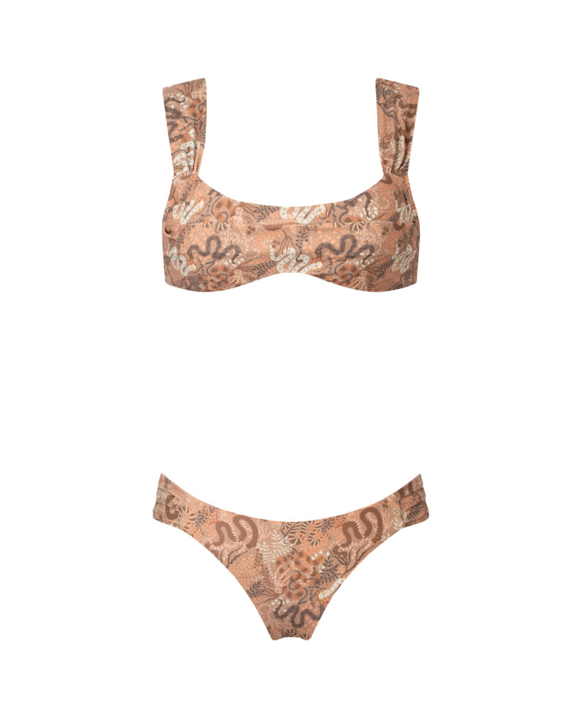 BIKINI SHADA CAFÉ SERPIENTE