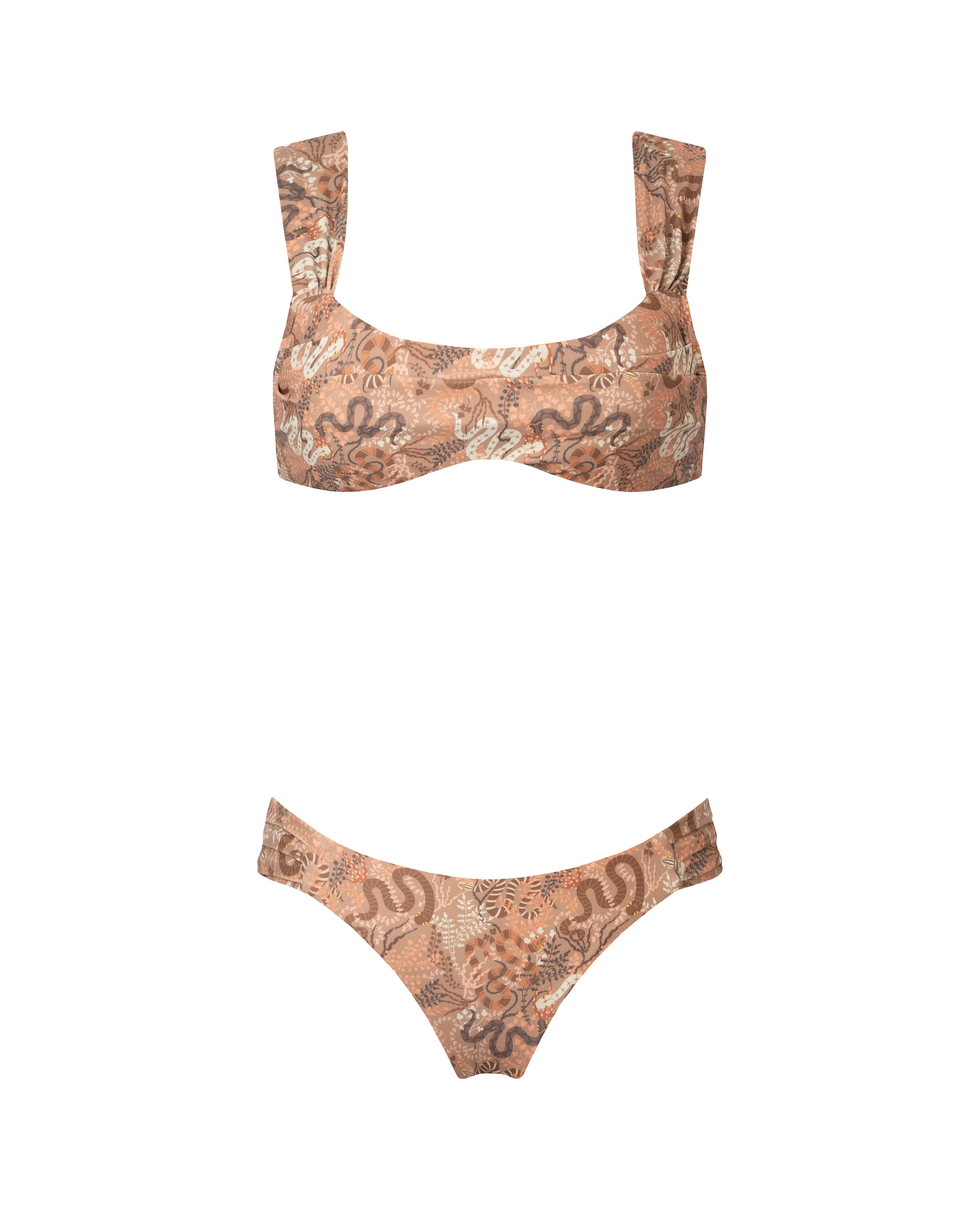 BIKINI SHADA CAFÉ SERPIENTE