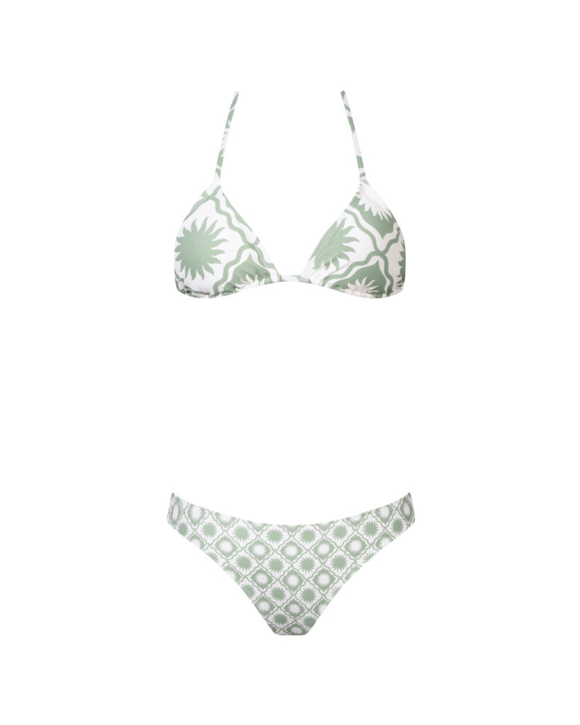 BIKINI JULIANA CREMA OLIVA SOL