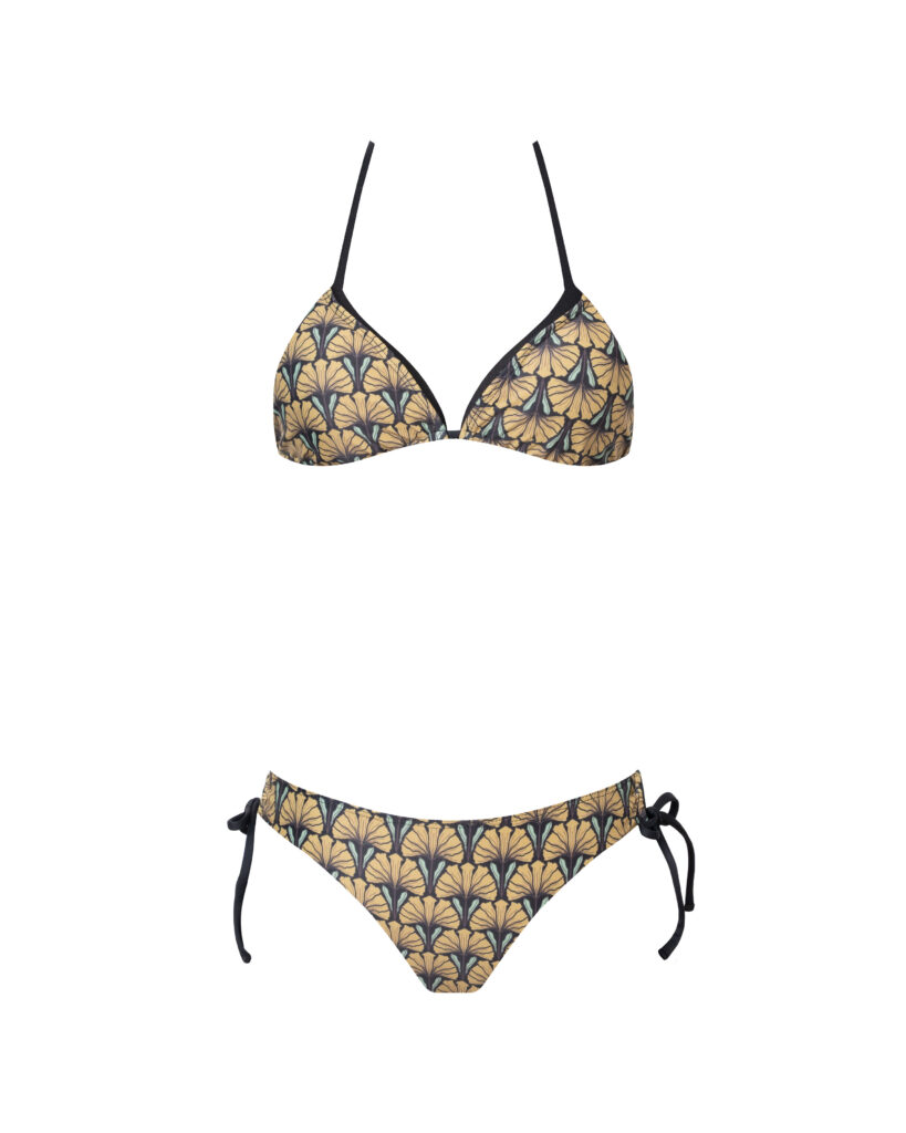 BIKINI JULIANA NEGRO MOSTAZA