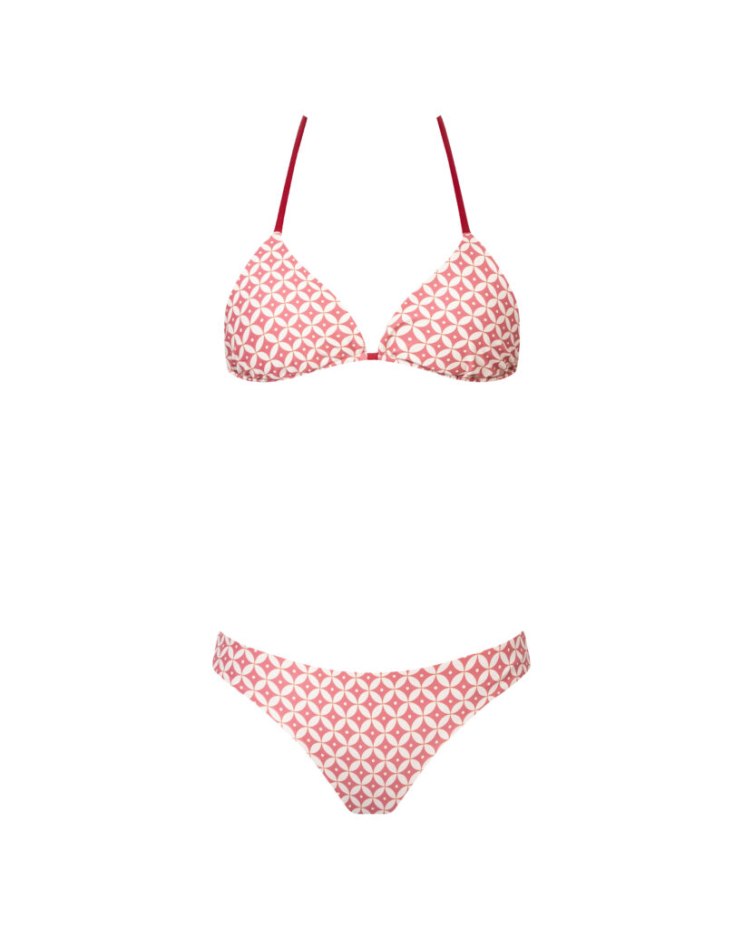 BIKINI KARLA REVERSIBLE PALO ROSA RED