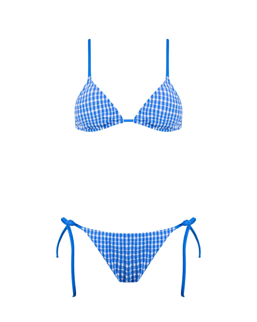 BIKINI JULIANA AZUL VICHY