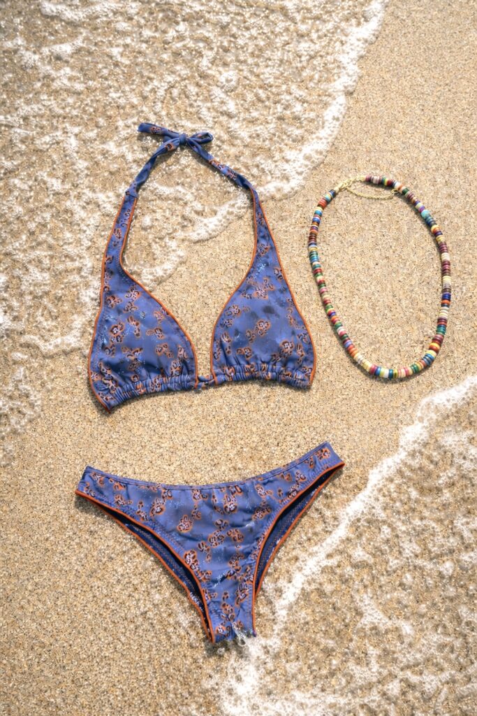 BIKINI BURBION ANIMMAL PRINT + PUCCA MIXED STONES