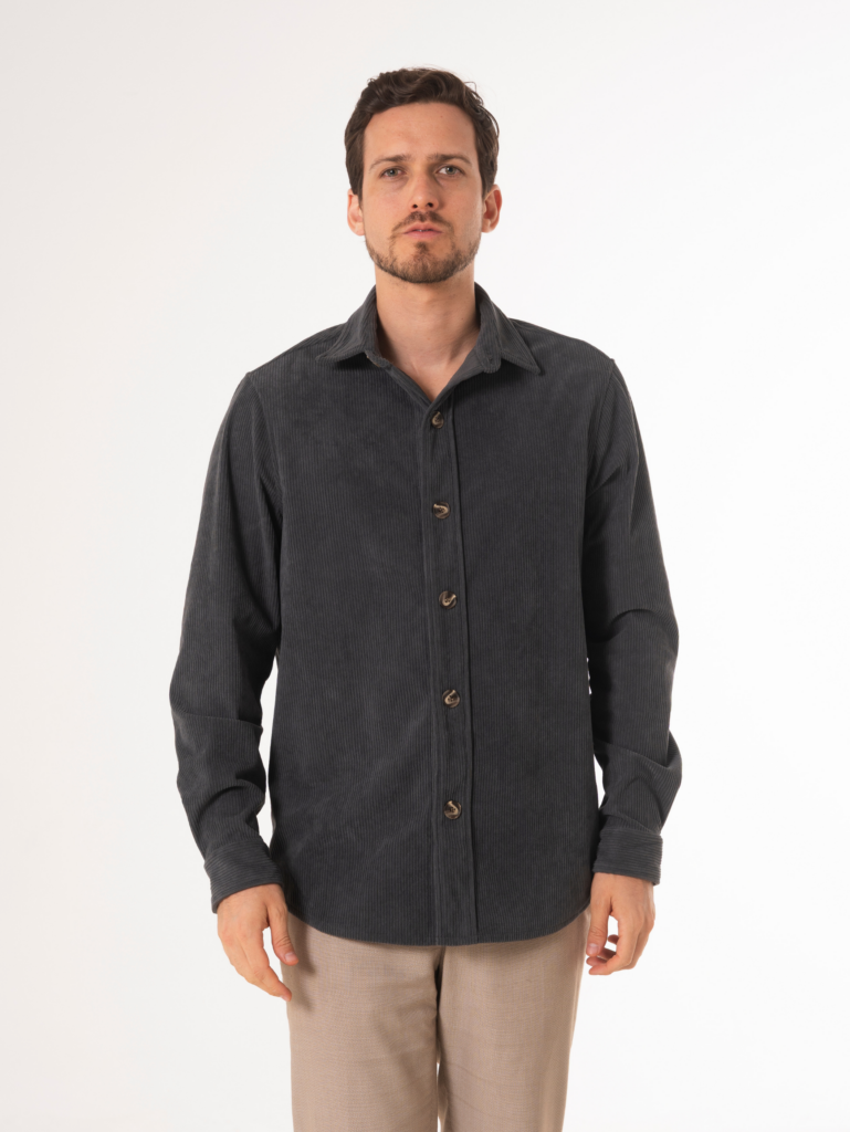 GRAY CORDUROY JACKET